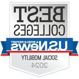 Among the Best for Social Mobility as evaluated by US lol菠菜网正规平台 and World Report badge.